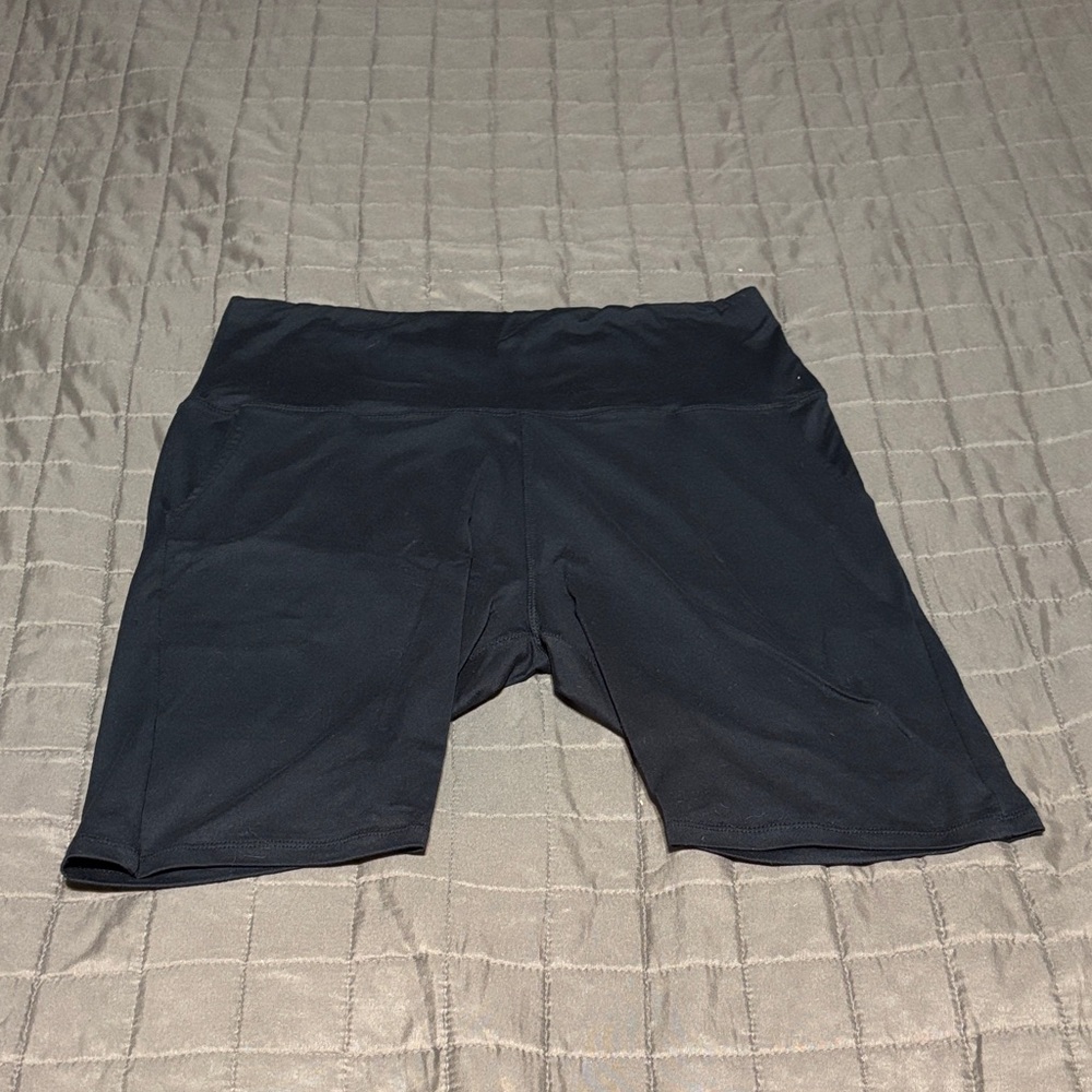 Amazon Women’s Black High-Waist Bike Shorts